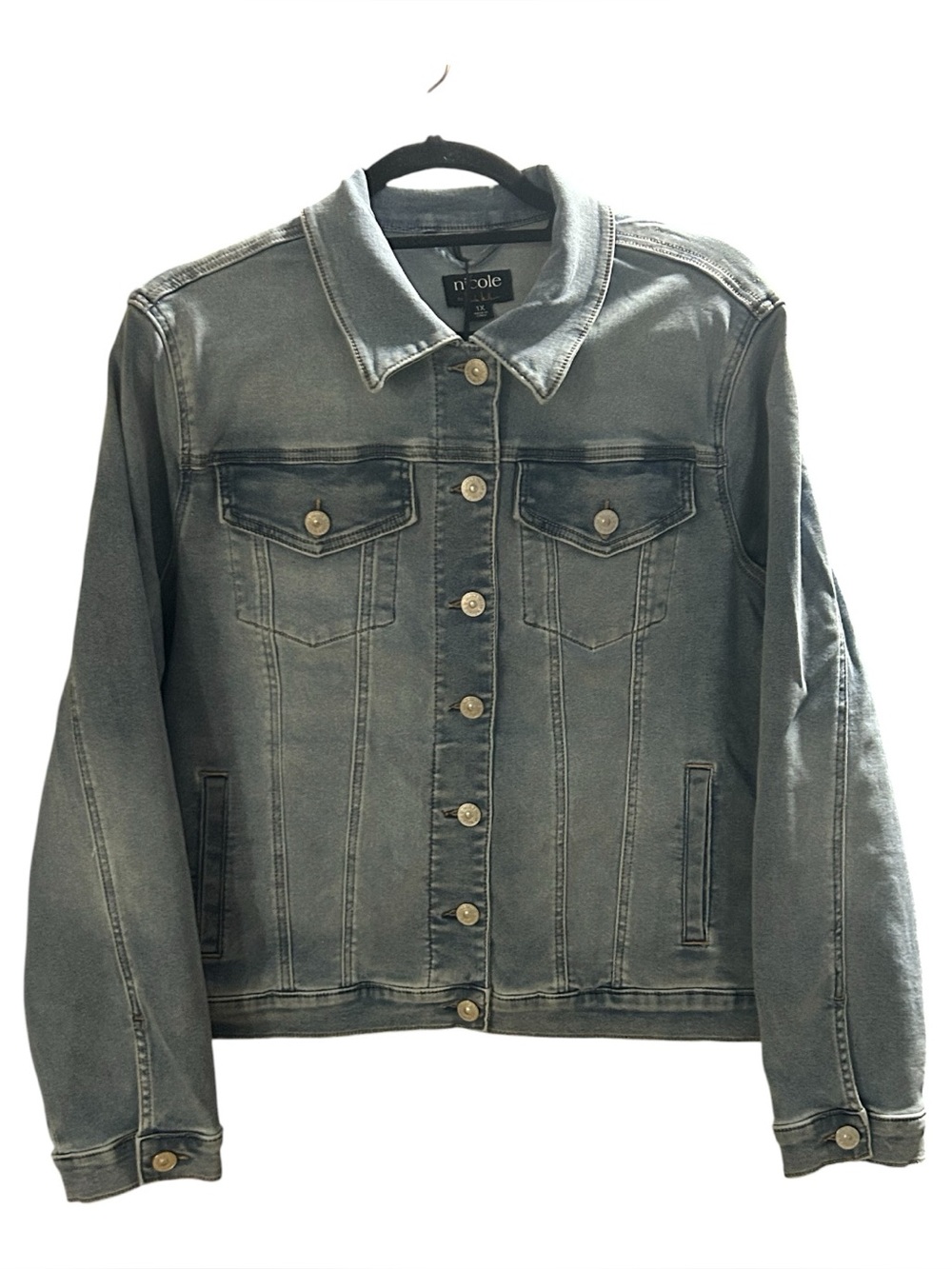 Nicole by Nicole Miller Light to Medium Dream Denim Jacket